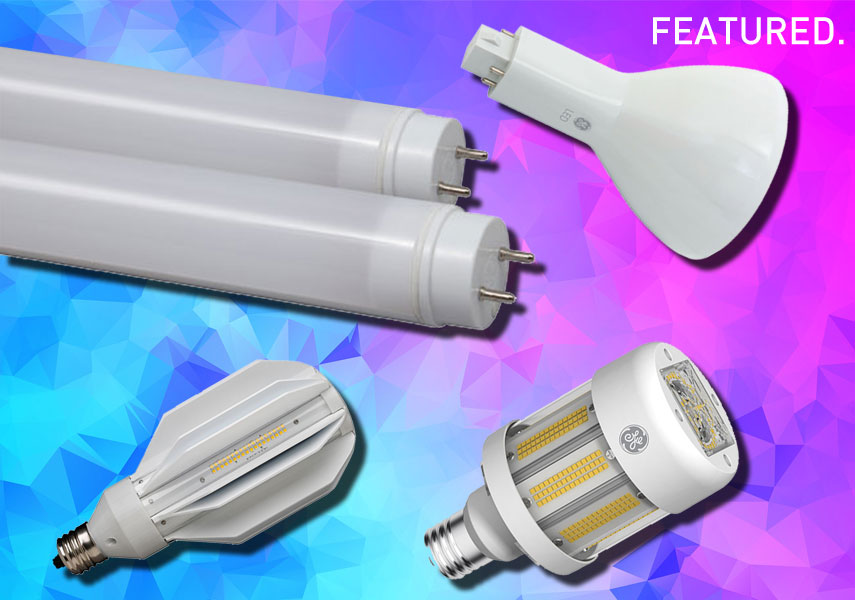 Fisher Lighting and Controls GE Current General Electric Lamps and Ballasts LED HID Metal Halide CFL T8 Replacement Lamps Featured Product