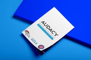 Fisher Lighting and Controls Littleton Denver Colorado Sales Rep Agency Audacy Wireless Lighting Controls Logo Cubs Broncos UCLA Background Brochure